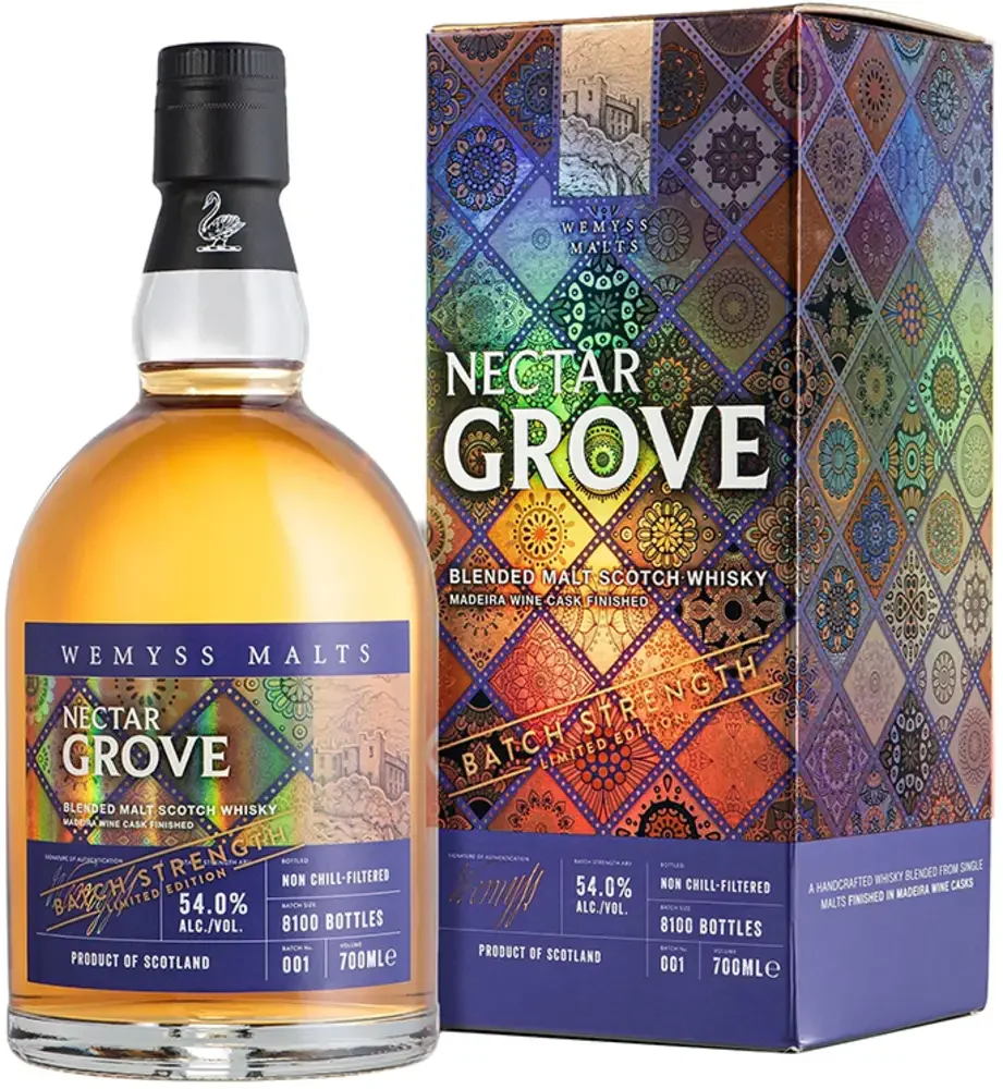 Škotski viski Nectar Grove Batch Strenght Blended + GB 0,7 l
