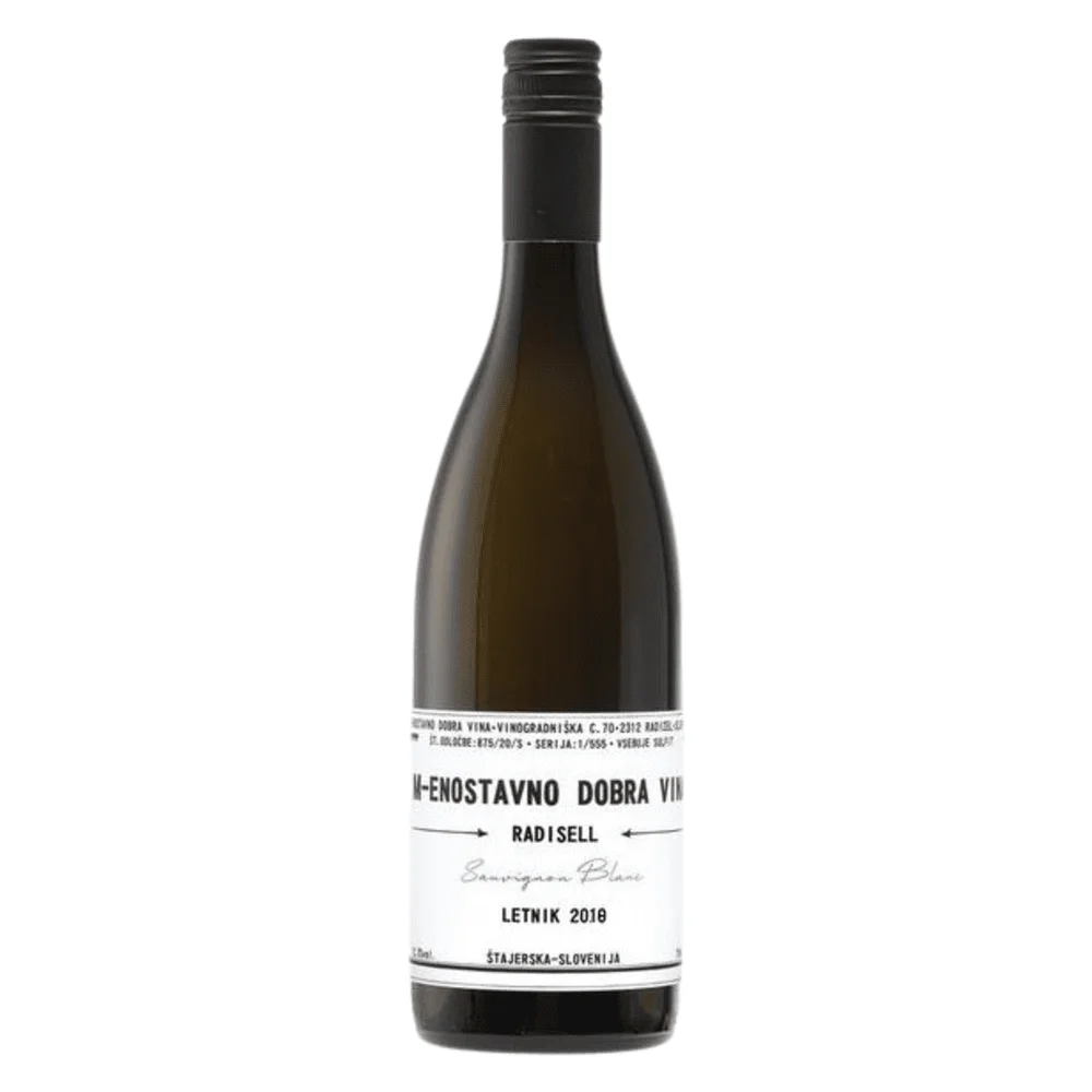 Vino Sauvignon Radisell 2018 M-enostavno dobra vina 0,75 l