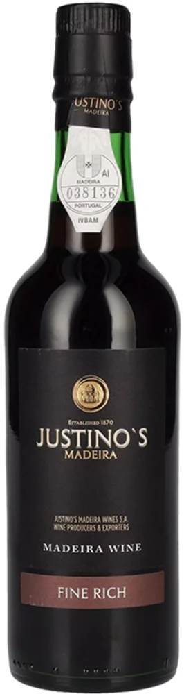 Wine Madeira Fine Rich Justino's 0,375 l