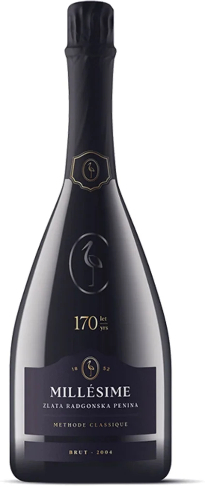 Pjenušavo vino Zlata Millesime 2004 Radgonske gorice 0,75 l
