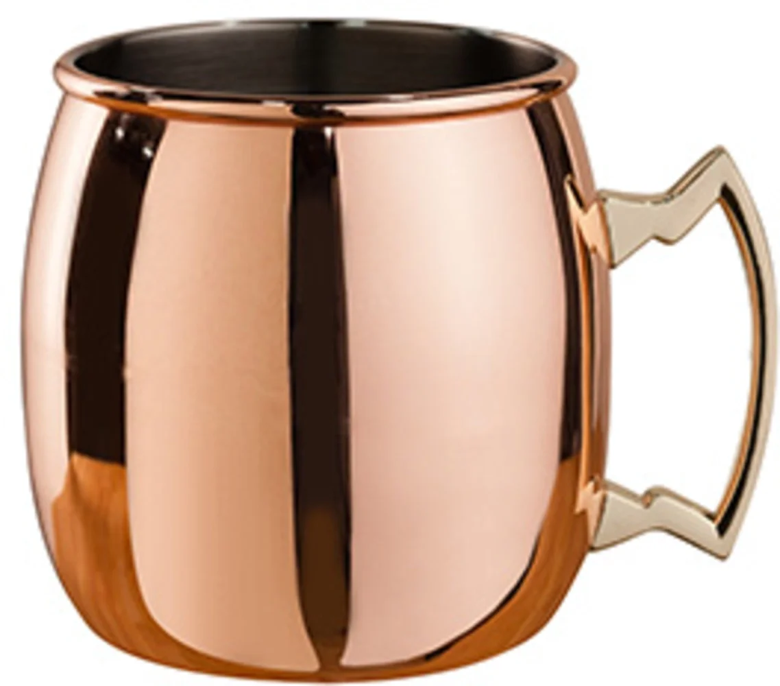 Glass for Moscow Mule mug curved 470ml Orsadrinks