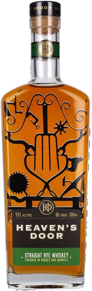 American Whisky Heaven's Door Straight Rye 0,7 l