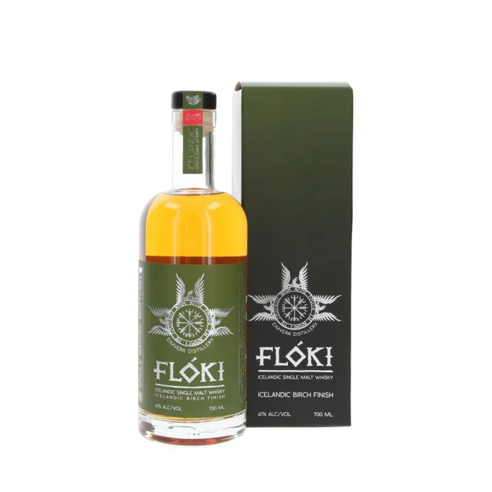 Viski Floki Single malt Birch barel finnish + GB 0,7 l