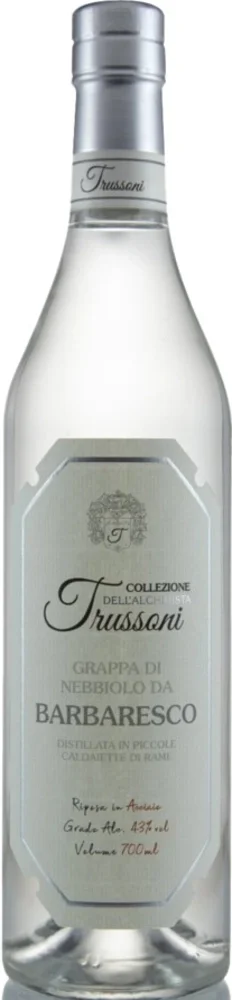 Fruit brandy Grappa di Barbaresco bianca Collezione dell'Alchimista Trussoni 0,70 l