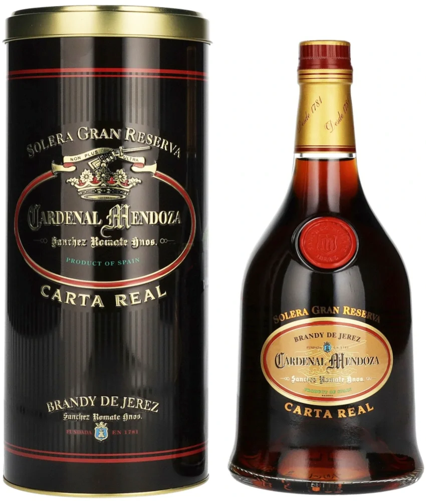Brandy Cardenal Mendoza Carta Real 0,7 l