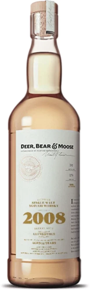 Scotch Whisky Deer, Bear & Moose Glenrothes Single Malt Scotch 2008 0,75 l