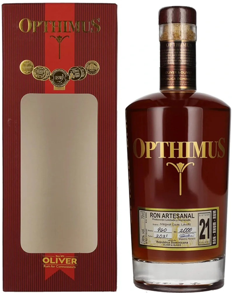 Rum Opthimus 21 Sistema Solera Magna Cum Laude + GB 0,7 l