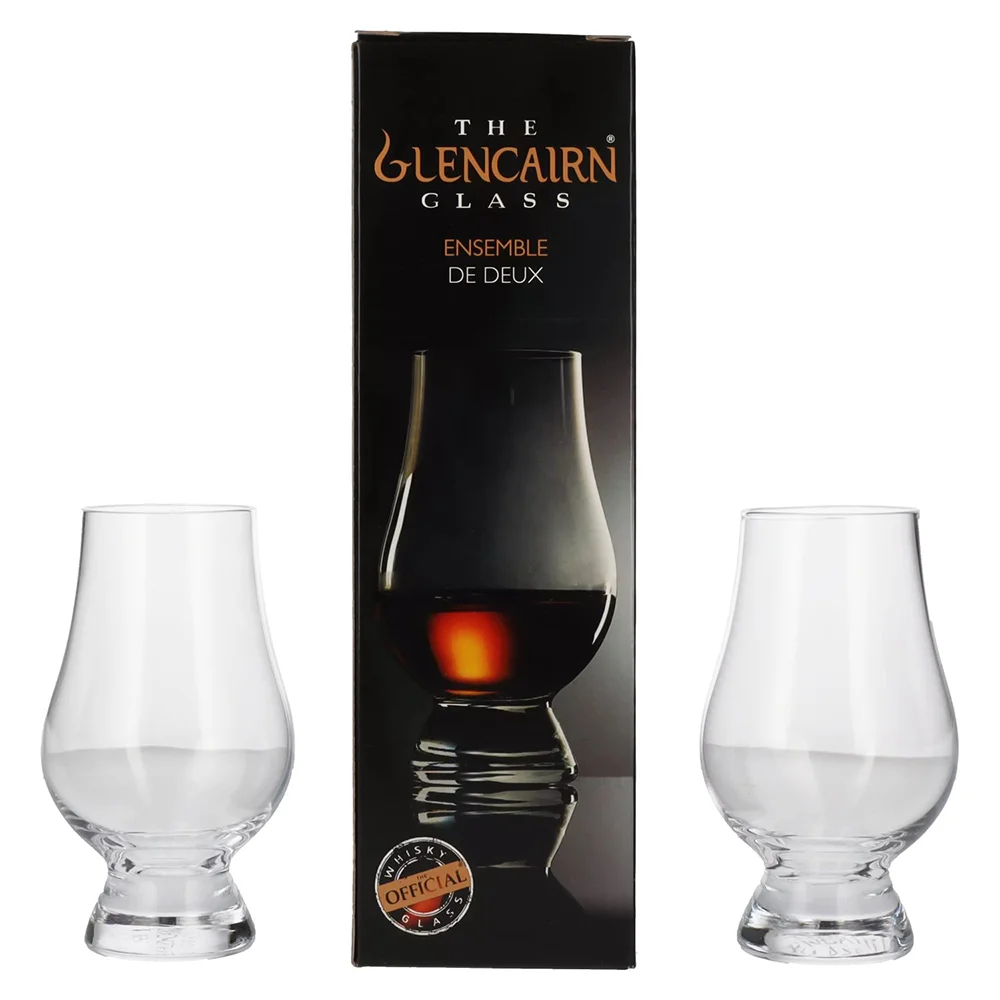 Glass GLENCAIRN Whisky TWIN PACK + GB 2 x 19 cl