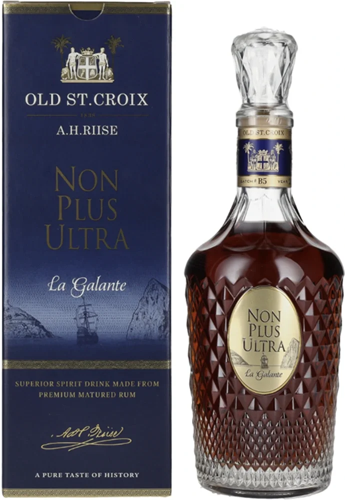 Rum Non Plus Ultra Very Rare La Galante A.H. Riise + GB 0,7 l