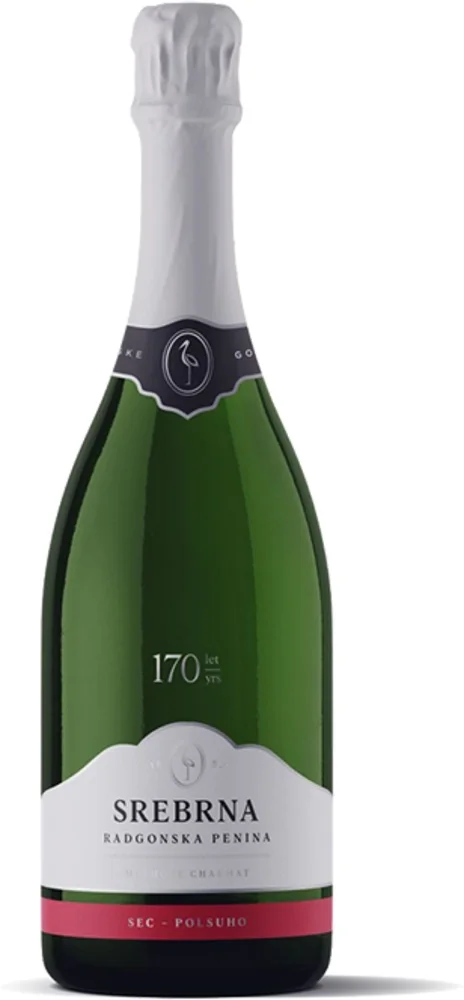 Pjenušavo vino Srebrna Sec Radgonske gorice 0,75 l