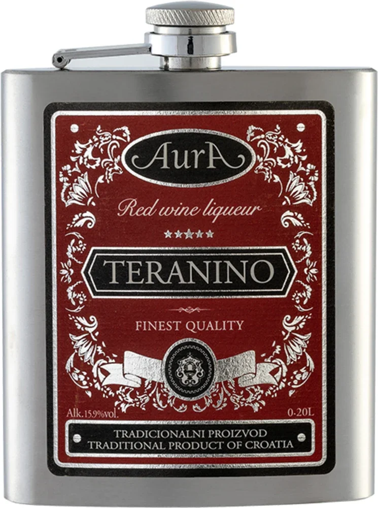 Liqueur Teranino Aura + bottle GB 0,2 l