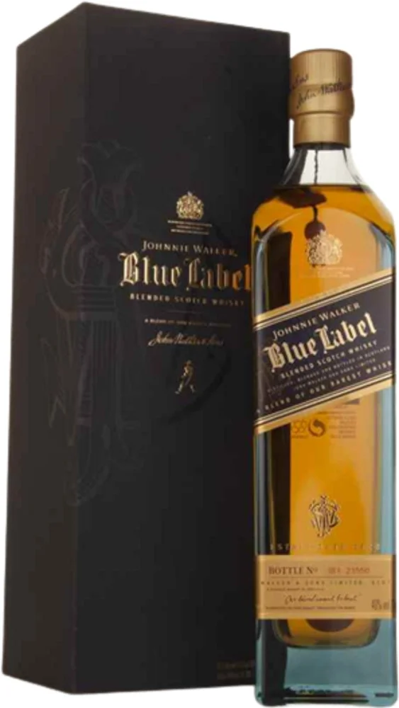 Scotch whisky Johnnie Walker Blue Label + GB 0,7 l