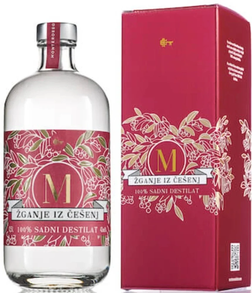 Fruit brandy from cherries Monterosso + GB 0,5 l