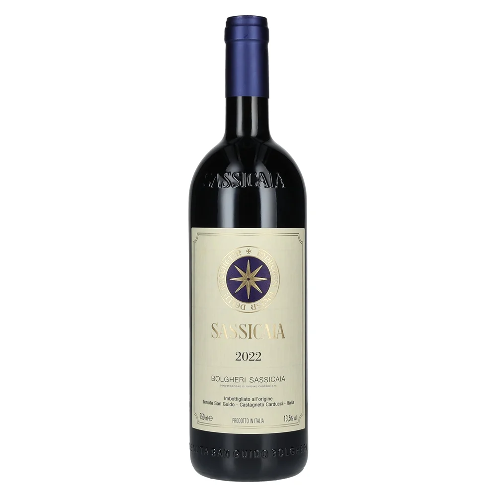 Wine Sassicaia Bolgheri 2022 Tenuta San Guido 0,75 l