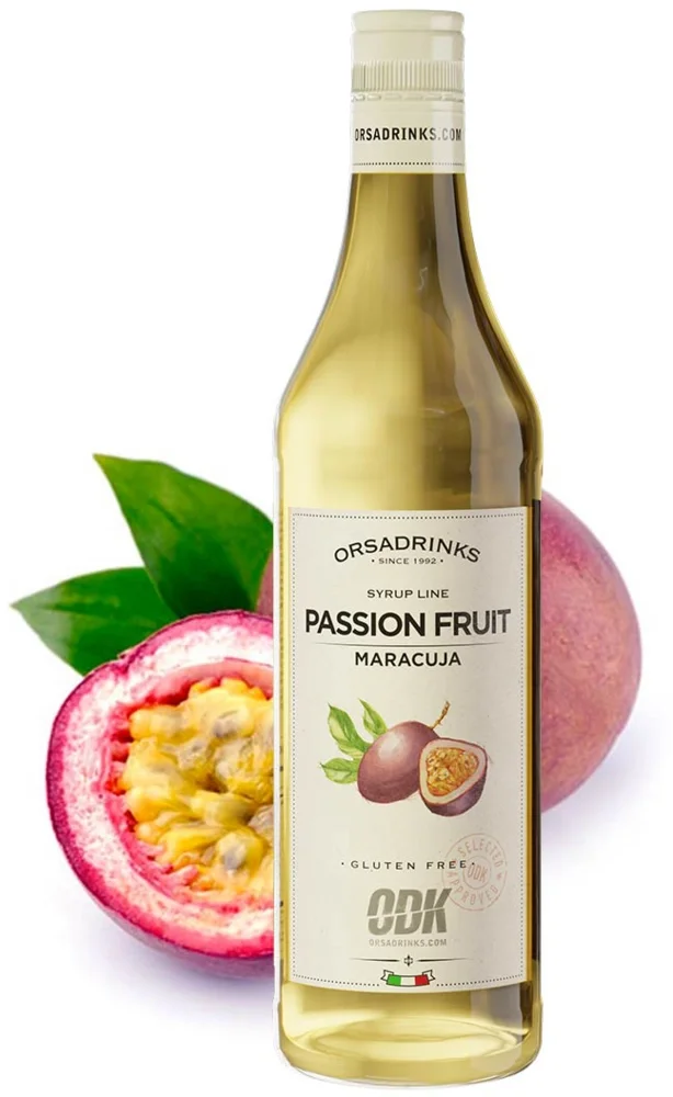 Passion fruit syrup Orsadrinks 0,75 l