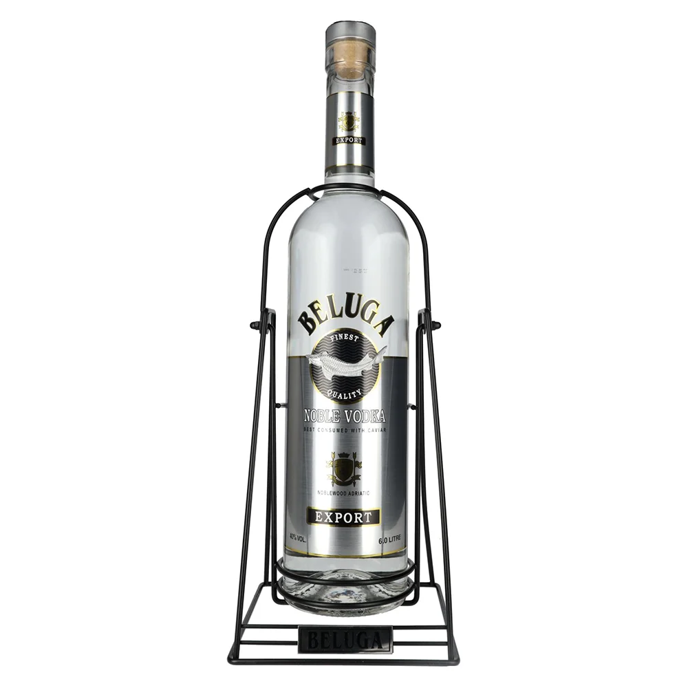Vodka Beluga Noble + stojalo 6 l