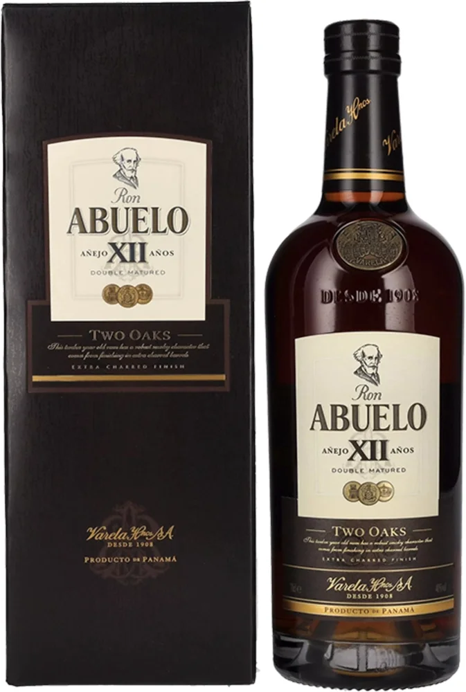 Rum Anejo XII 12y Two Oaks matured Abuelo + GB 0,7 l