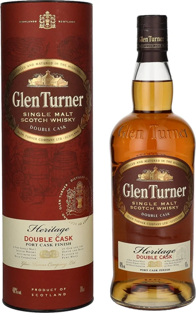 Scotch Whisky Heritage Double Port Cask Finish Glen Turner + GB 0,7 l