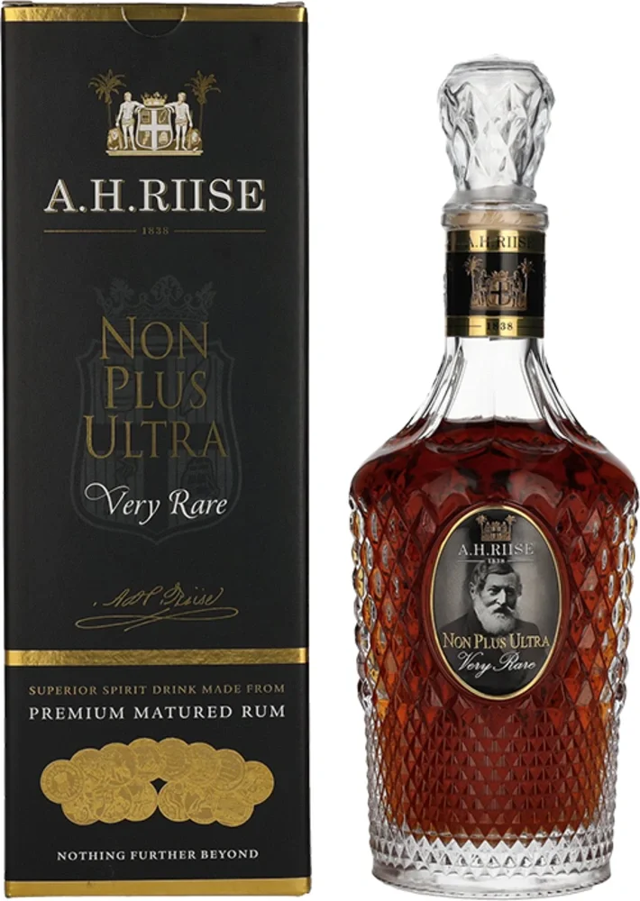 Rum Non Plus Ultra Very Rare A.H. Riise + GB 0,7 l