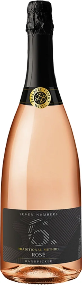Pjenušavo vino Rose Brut Traditional Method Seven Numbers Puklavec Family Wines 1,5 l