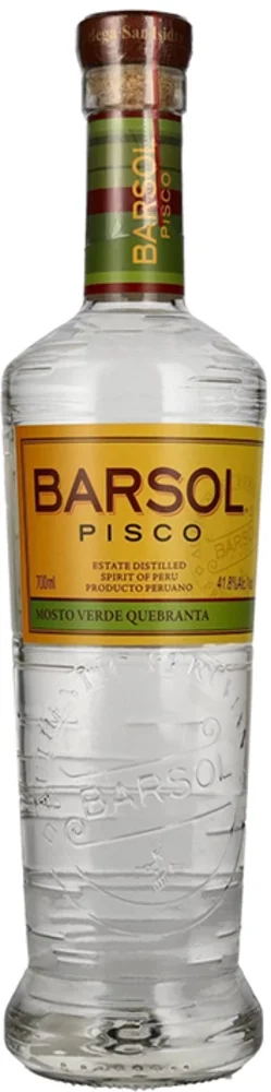 Brandy Barsol PISCO MOSTO VERDE QUEBRANTA 0,7 l