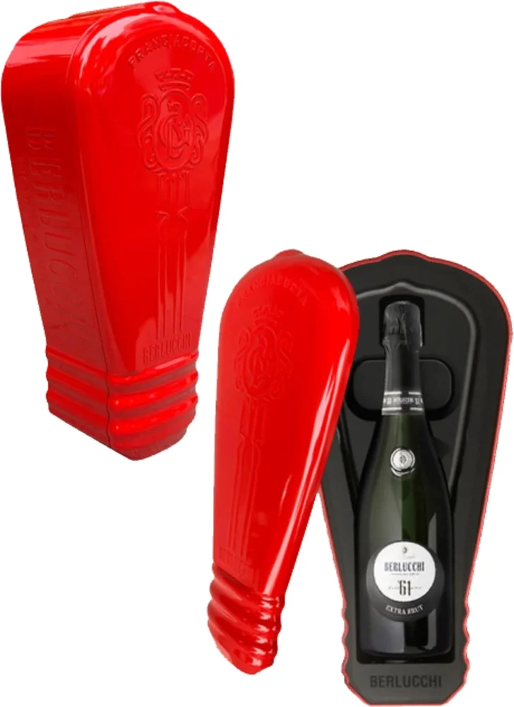 Pjenušavo vino Franciacorta 61 Extra Brut Idea-POP Berlucchi + GB 0,75 l