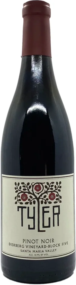 Wine Pinot noir Dierberg Block Five 2016 Tyler 0,75 l