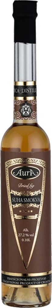 Fruit brandy Suha Smokva (dried fig) Aura 0,1 l