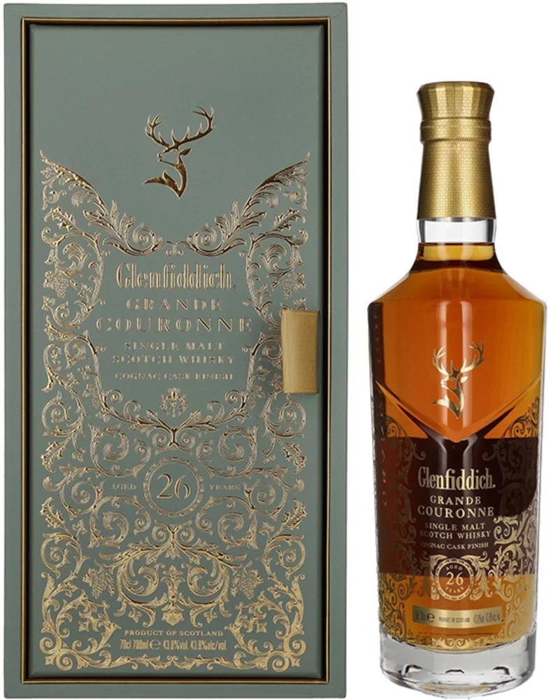 Scotch whisky Glenfiddich 26 YO GRANDE COURONNE + GB 0,7 l
