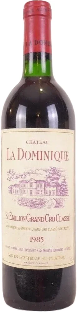 Wine Saint-Emilion Grand Cru Classe 1985 Chateau La Dominique 0,75 l