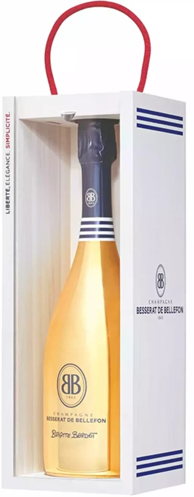 Champagne Cuvee Brigite Bardot Besserat + GB 0,75 l