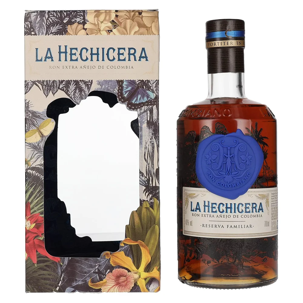 Rum La Hechicera Reserva Familiar + GB 0,7 l