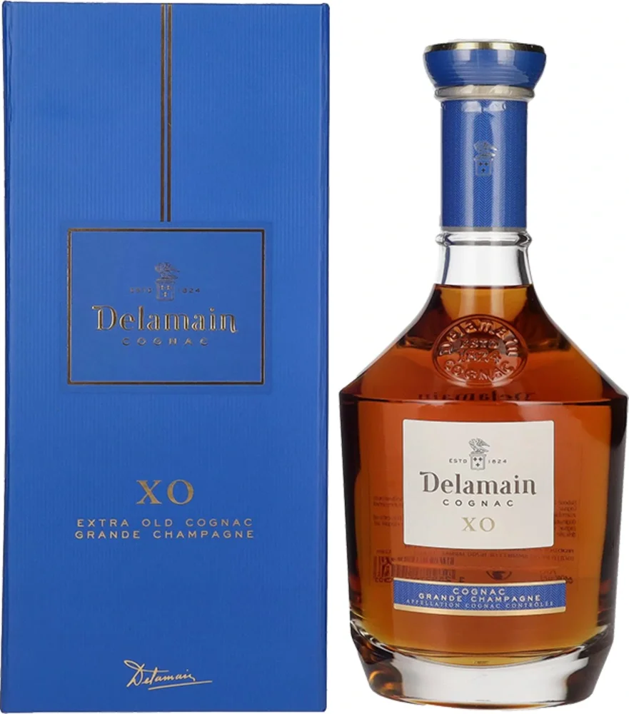 Cognac XO Grande Champagne Delamain + GB 0,7 l
