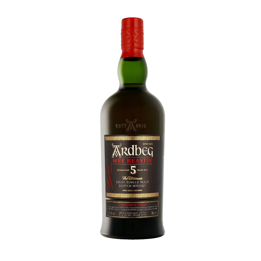 Scotch whisky Ardbeg Wee Beastie 5 Years Old Islay Single Malt 0,7 l