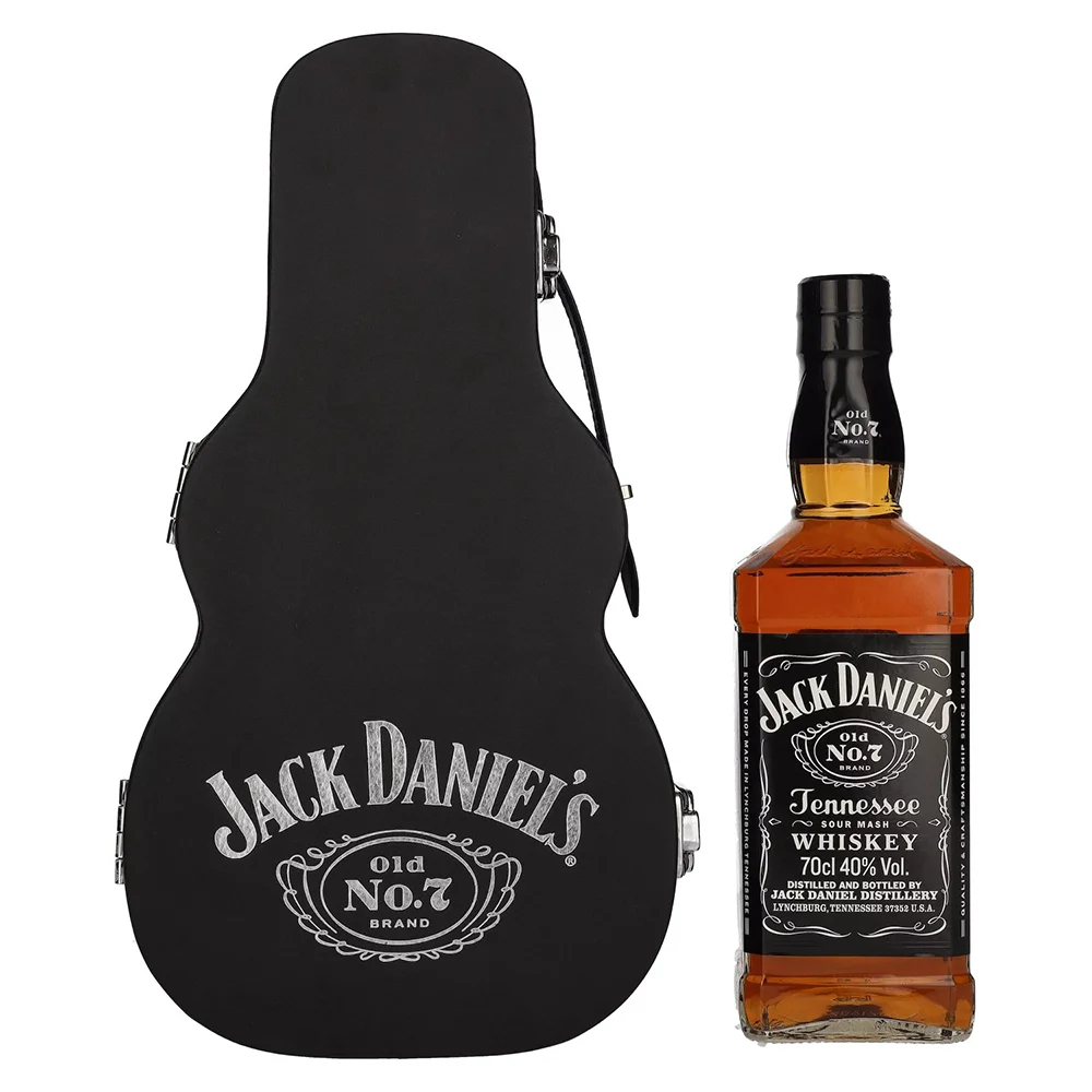 Američki viski Jack Daniel's Guitar Case Edition + GB 0,7 l