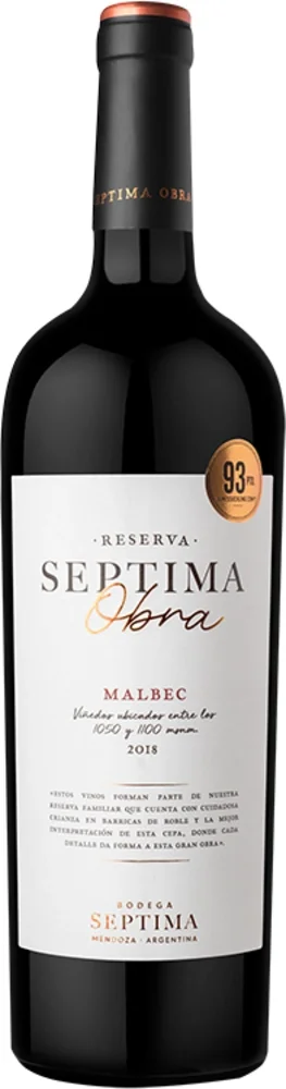 Vino Obra Malbec 2020 Septima 0,75 l