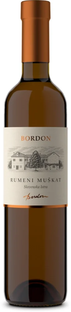 Vino Žuti muškat poluslatko 2019 Bordon 0,5 l