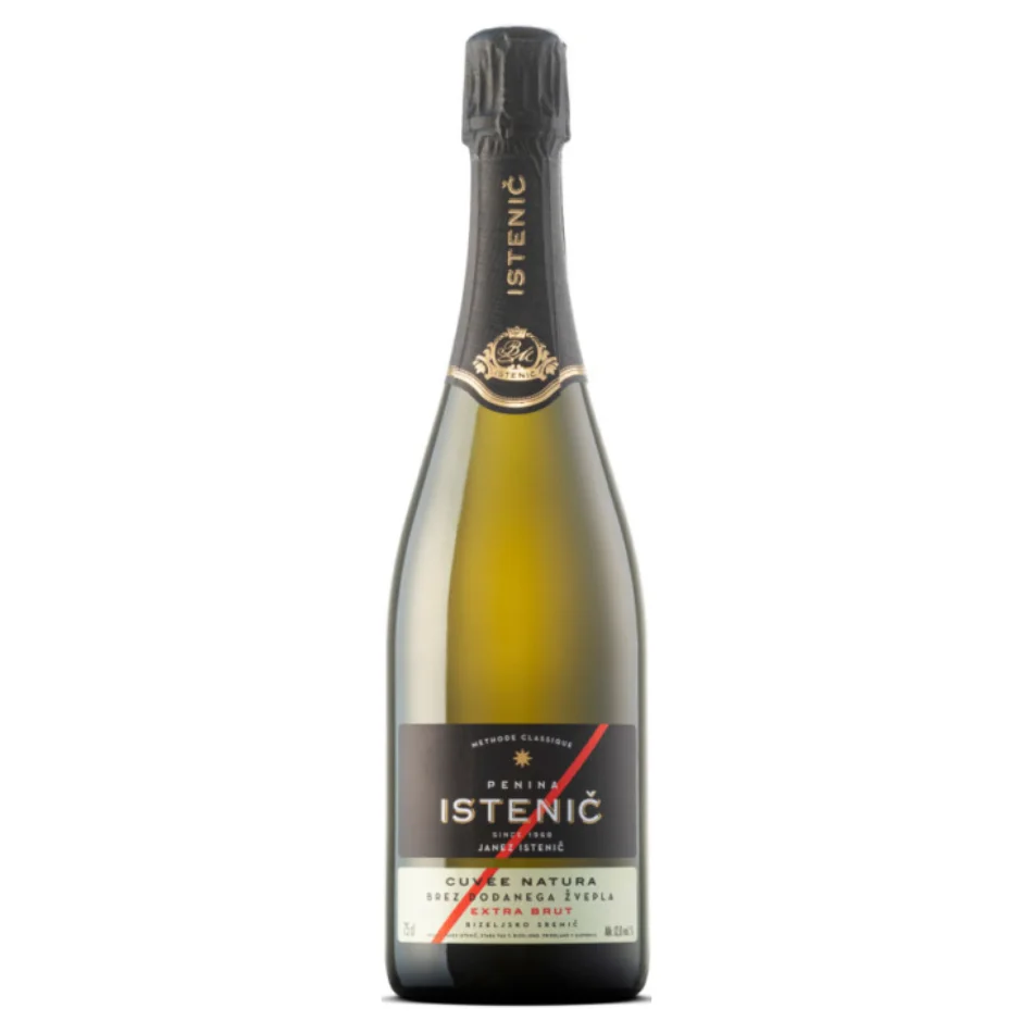 Sparkling wine Cuvee Natura 2020 Istenič 0,75 l