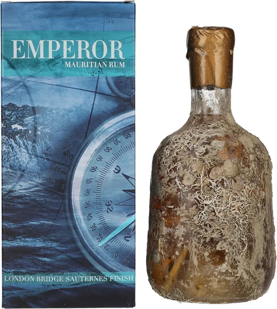 Rum Emperor DEEP BLUE London Bridge Sauternes Finish + GB 0,7 l