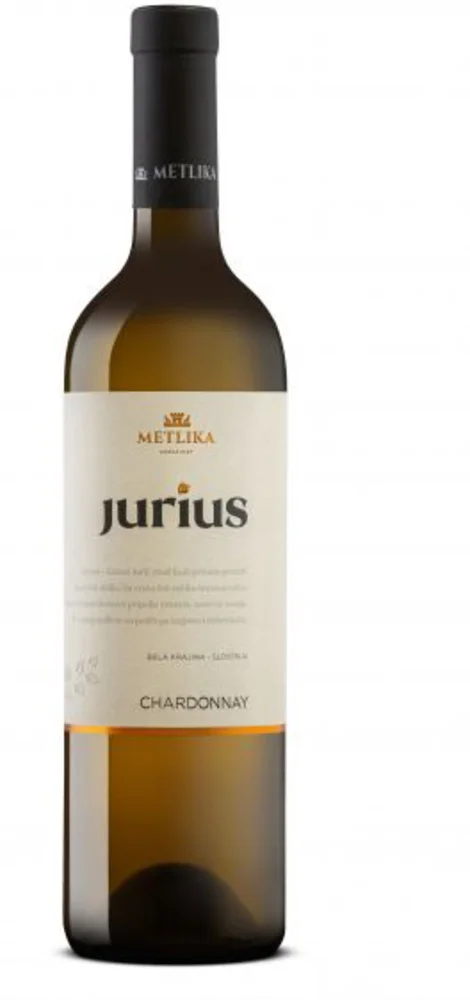 Vino Chardonnay Jurius VK Metlika 0,75 l