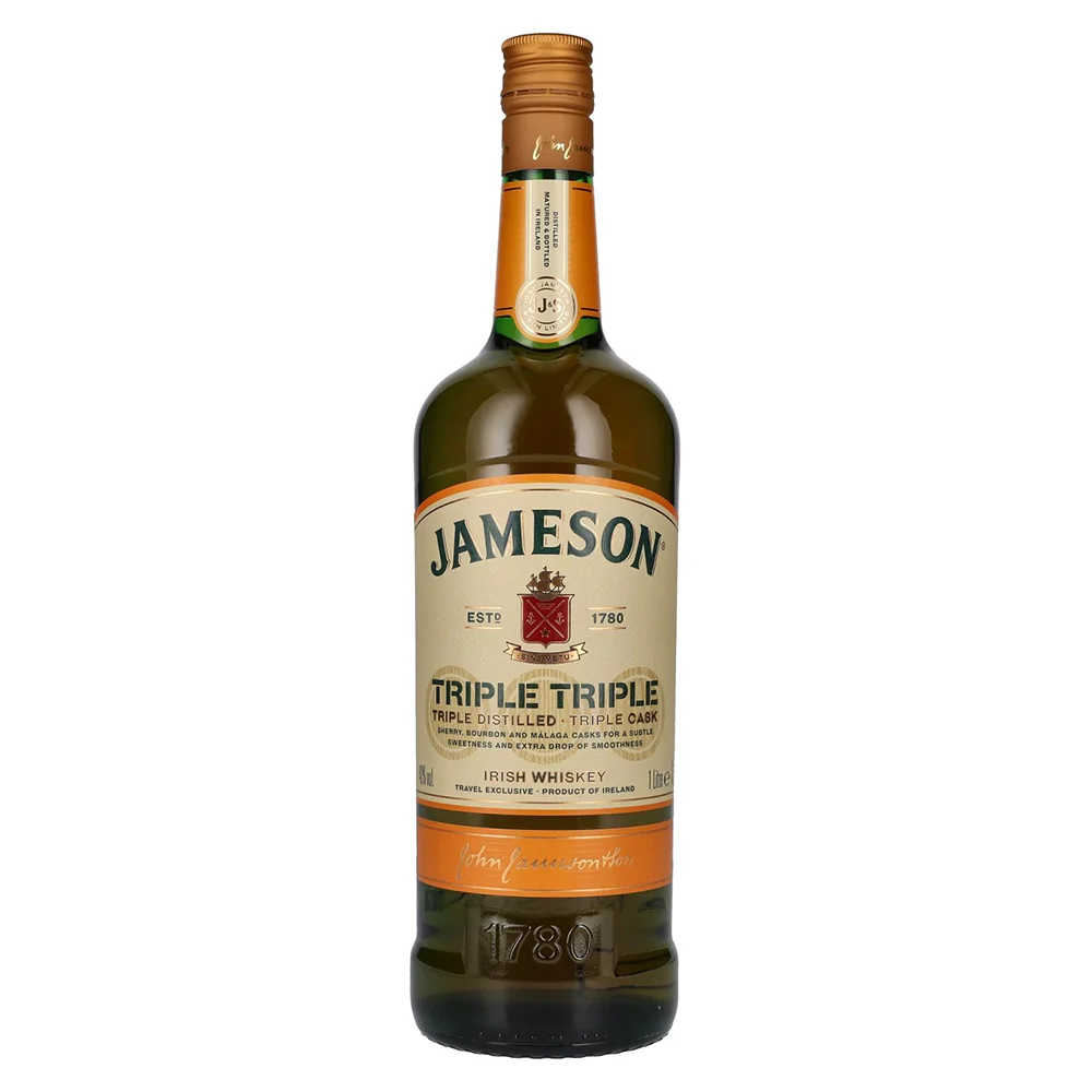 Irski viski Jameson Triple Distilled & Triple Cask 1 l