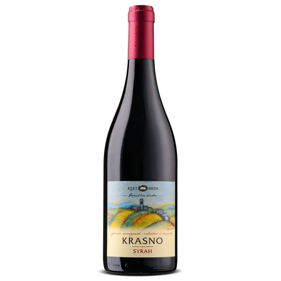 Wine Syrah Krasno Klet Brda 0,75 l
