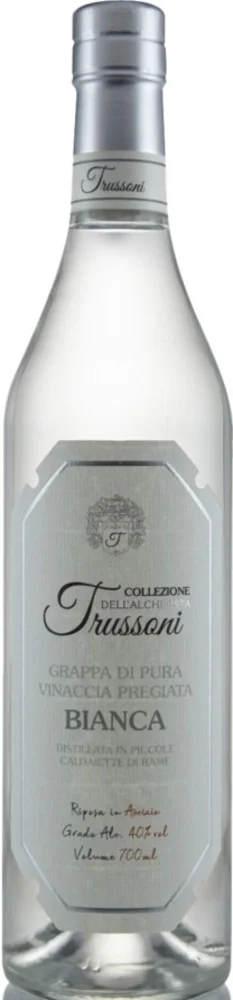 Fruit brandy Grappa di pura vinaccia bianca Collezione dell'Alchimista Trussoni 0,70 l
