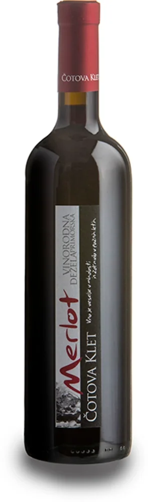 Vino Merlot 2017 Čotova klet 0,75 l