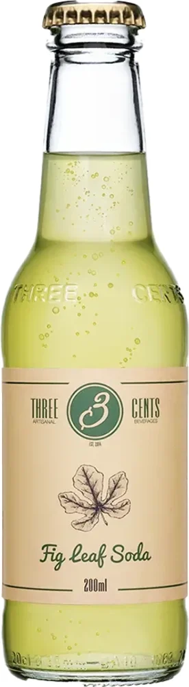 Tonic Fig Leaf Soda Three Cents 0,2 l