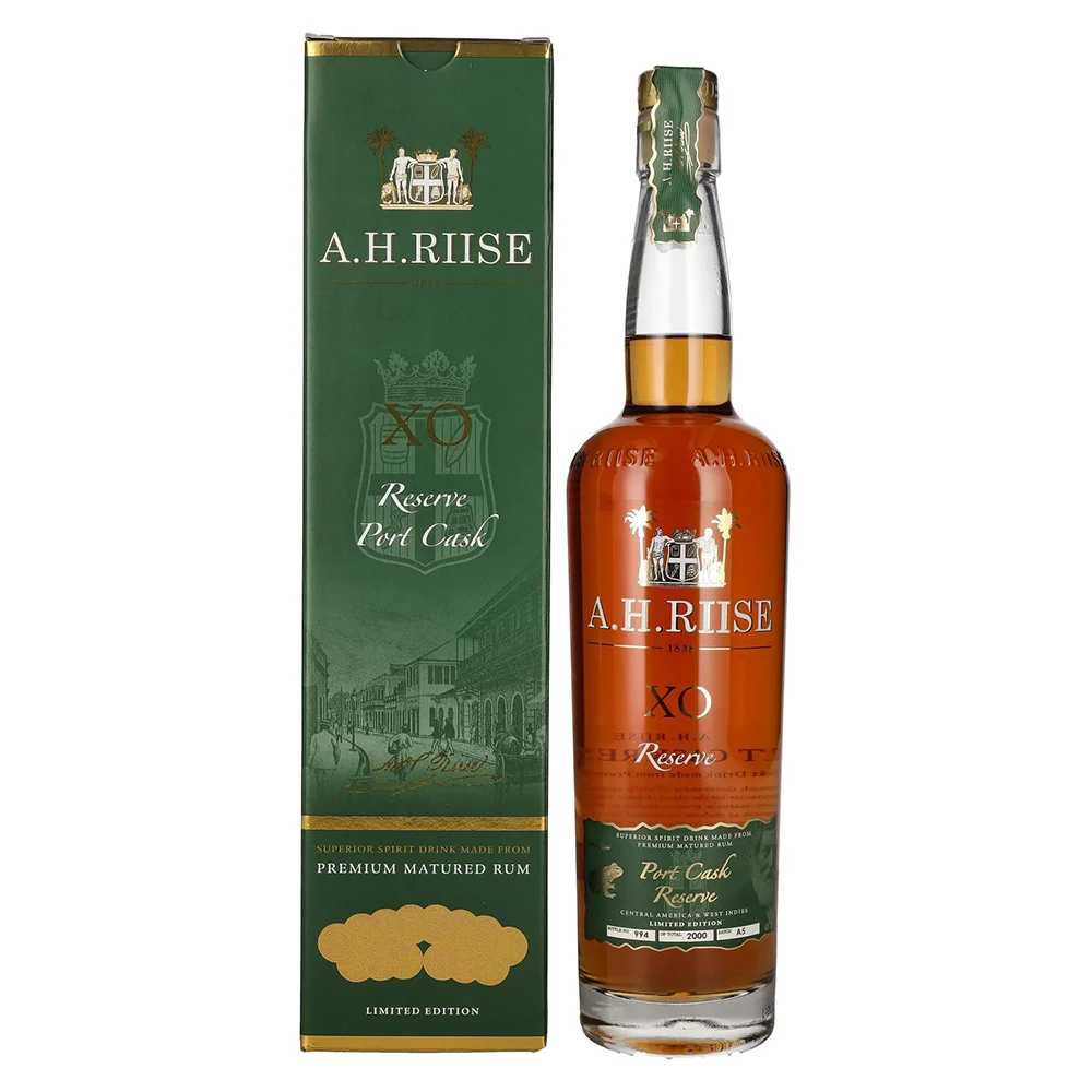 Rum A.H. Riise XO Reserve Port Cask + GB 0,7 l