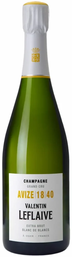 Champagne Avize Grand cru Blanc de blancs extra brut 18 40 Valentin Leflaive 0,75 l