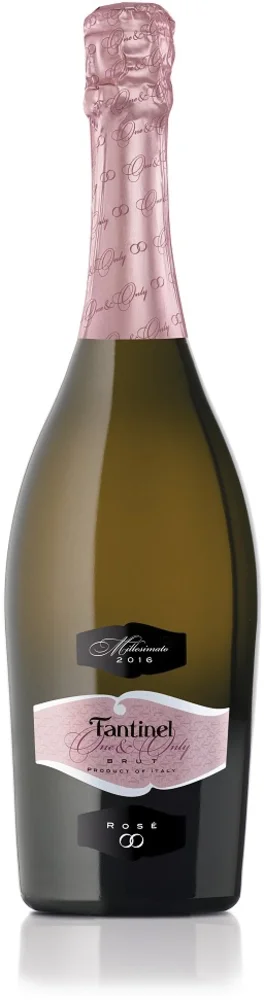 Sparkling wine Prosecco One & Only Millesimato Rose Brut 2018 Fantinel 0,75 l