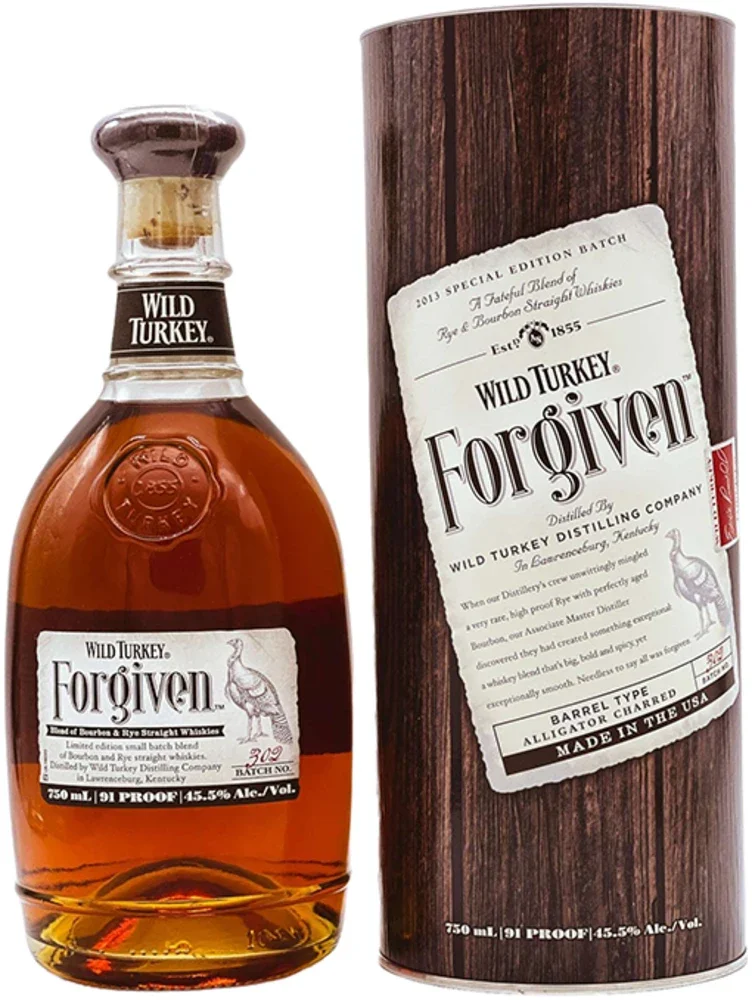 American Whisky Wild Turkey Forgiven 302 batch + GB 0,75 l