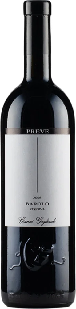 Wine Barolo riserva Vigna Preve Lazzarito 2006 Gianni Gagliardo 0,75 l